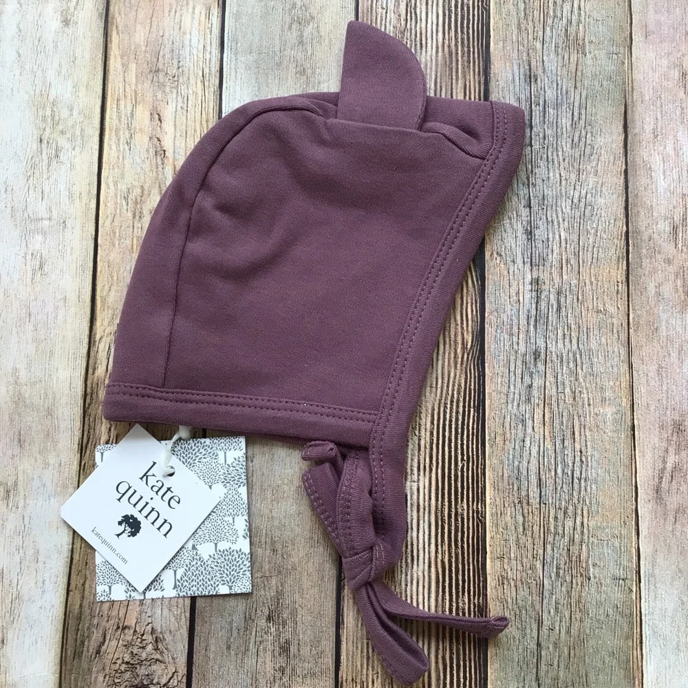NWT Kate Quinn Twilight Mauve Bear Hat